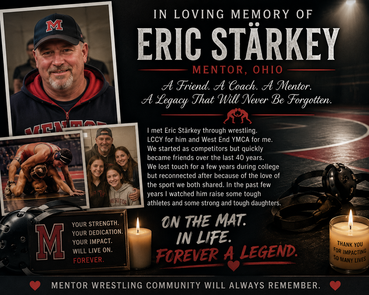 Eric Starkey Death, Obituary, Mentor, Ohio – Wrestling Community Mourns Beloved Coach and Mentor