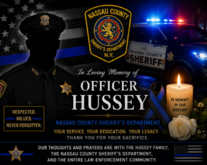 Officer Hussey Death, Obituary, Nassau County, New York – Sheriff’s Department Mourns Beloved Officer